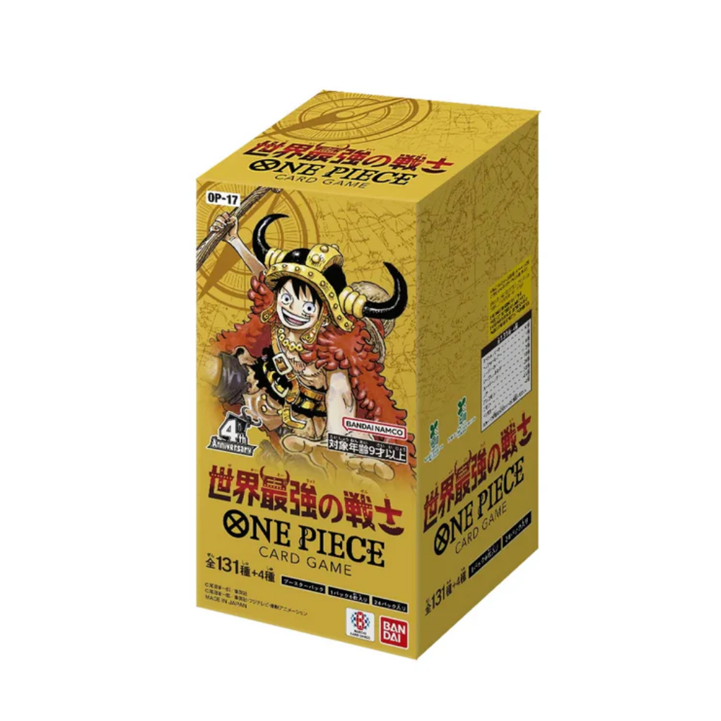 One Piece Card Game - OP17 Display boosterów The World’s Strongest Warriors - Japoński