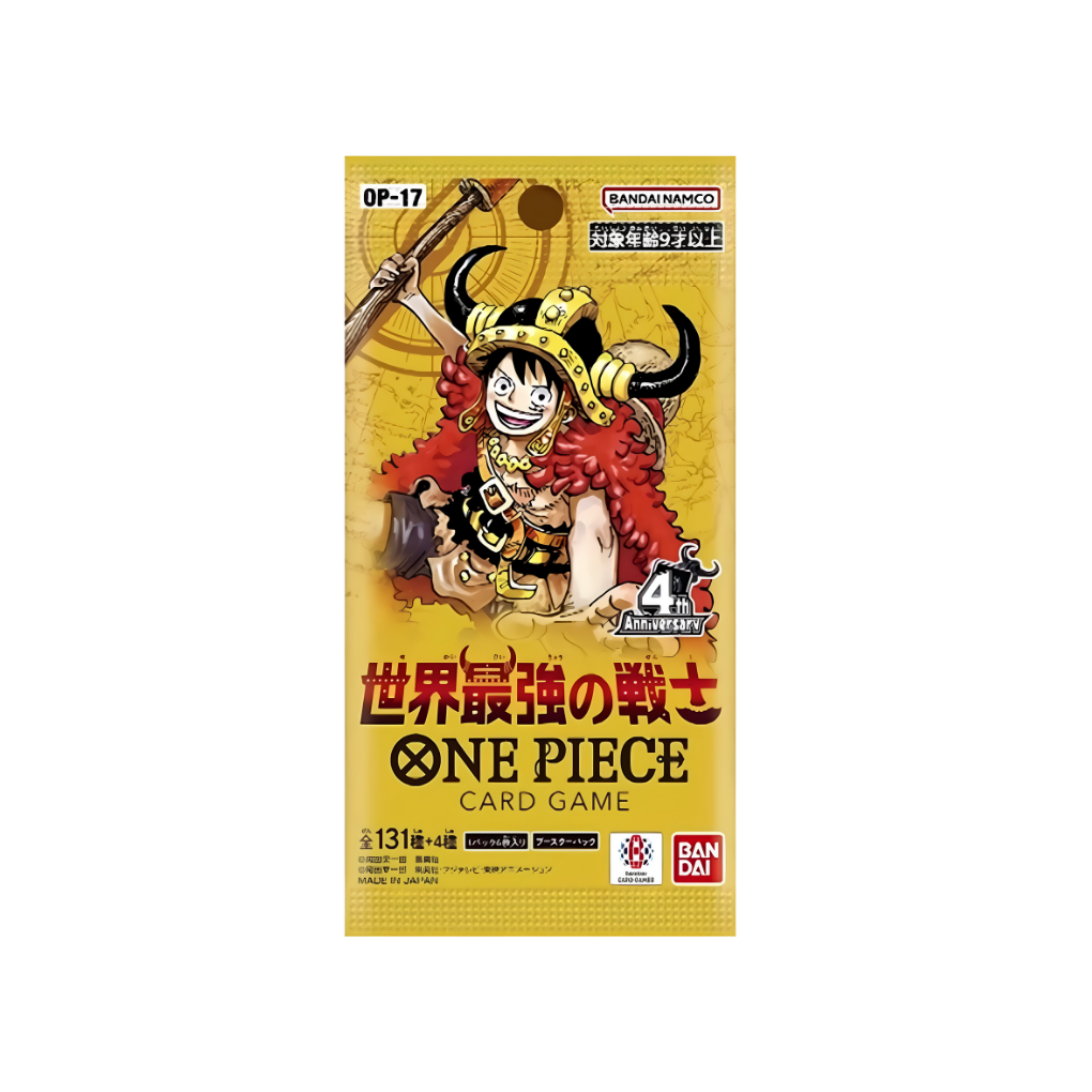 One Piece Card Game - OP17 Display boosterów The World’s Strongest Warriors - Japoński