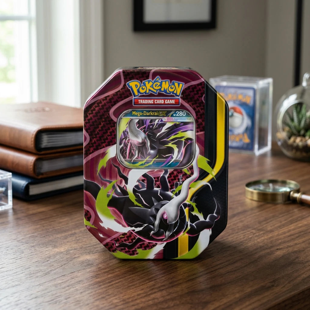 Pokémon - Mega-Entwicklung Metalowa puszka #131 Mega-Darkrai-ex - Niemiecki