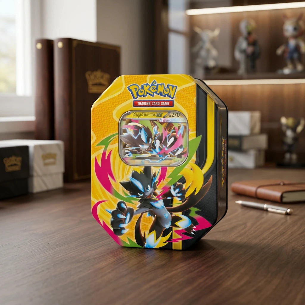 Pokémon - Mega-Entwicklung Metalowa puszka #132 Mega-Zeraora-ex - Niemiecki