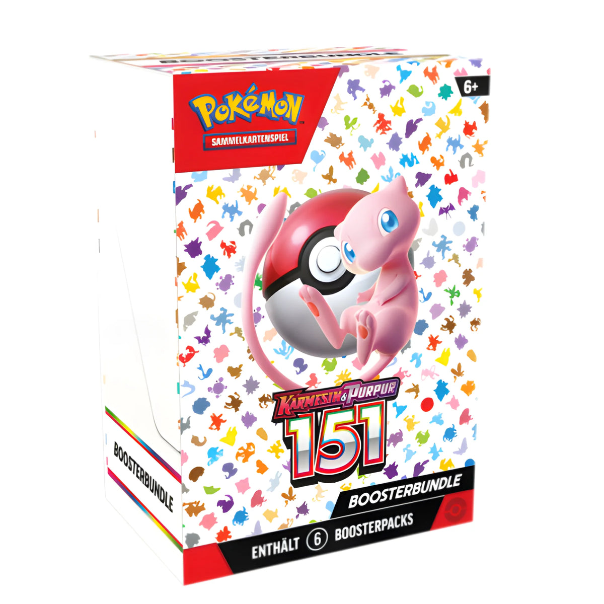 Pokémon - Karmesin & Purpur: 151 Booster bundle - Niemiecki