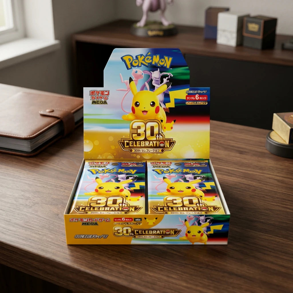 Pokémon - 30th Anniversary Collection Box 30er Booster Display - JPN