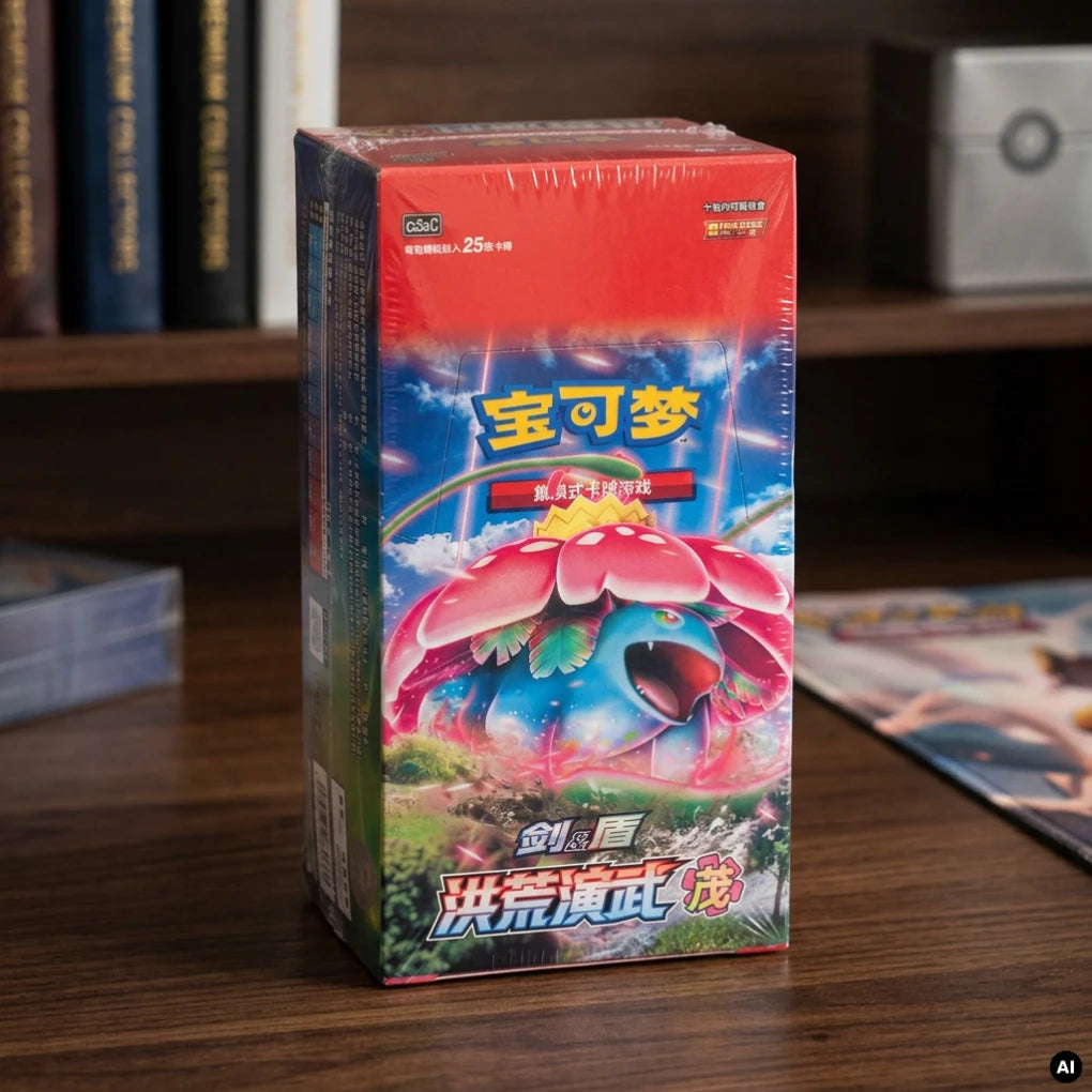 Pokémon - Primordial Arts Overgrow CS3aC Jumbo display - Chiński