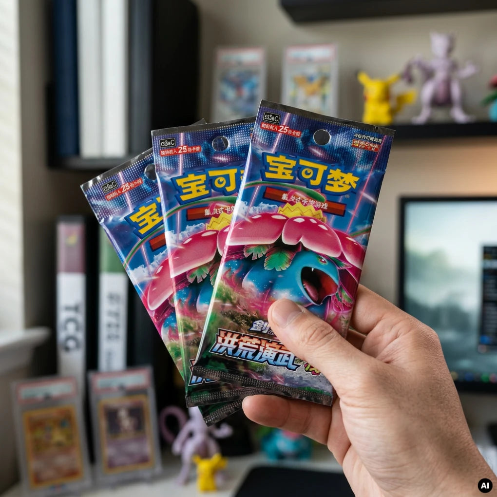 Pokémon - Primordial Arts Overgrow CS3aC Jumbo display - Chiński