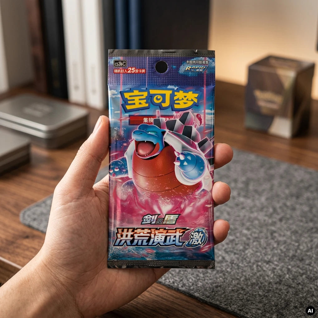 Pokémon - Primordial Arts Torrent CS3bC Jumbo display - Chiński