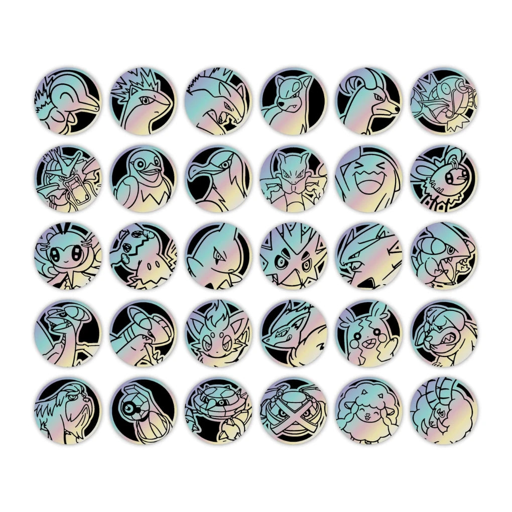 Pokémon - Chasing Glory CSV10C Zestaw monet - Chiński