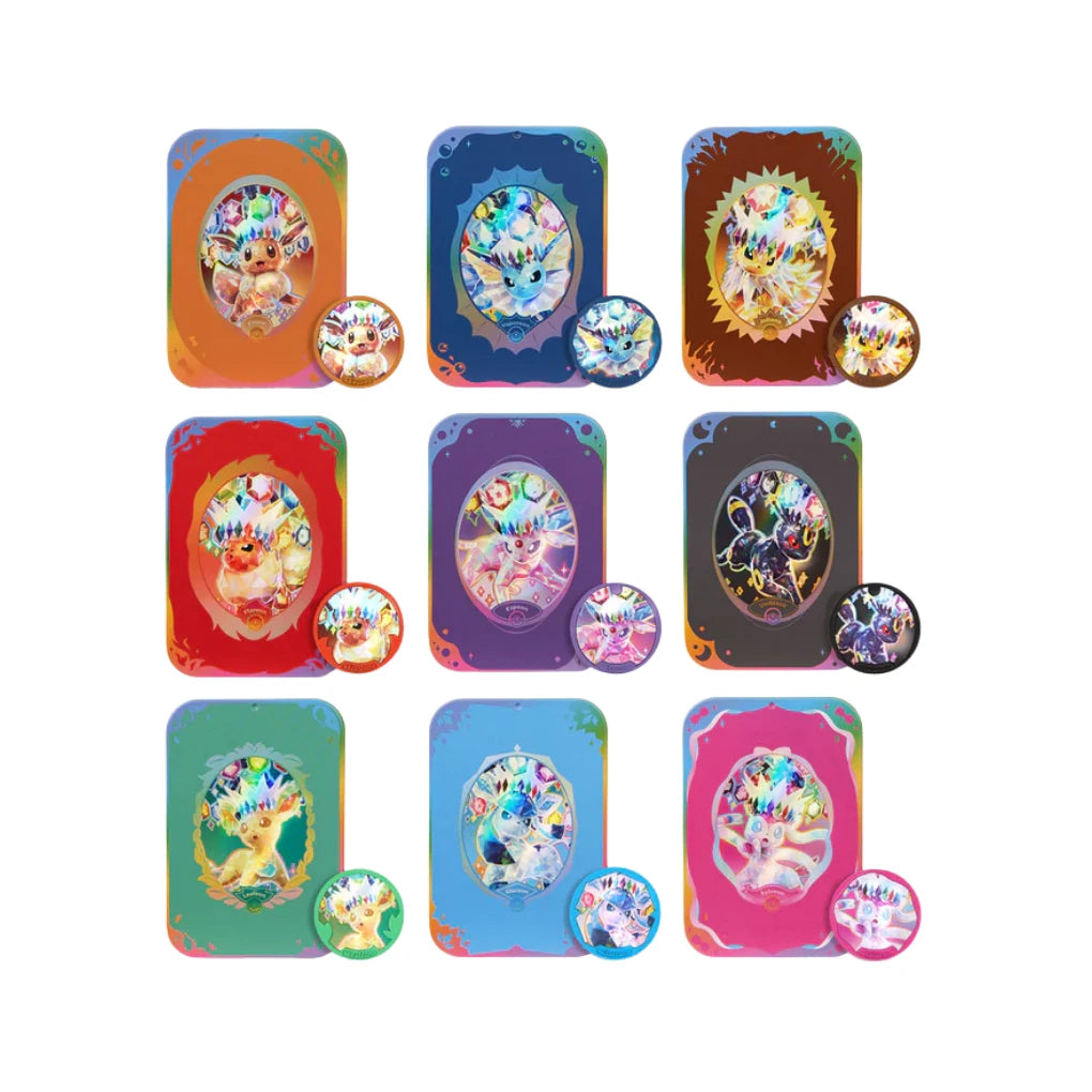 Pokémon - Terastal Gathering Metalowa puszka CSV9.5 - Chiński (Losowy wzór)