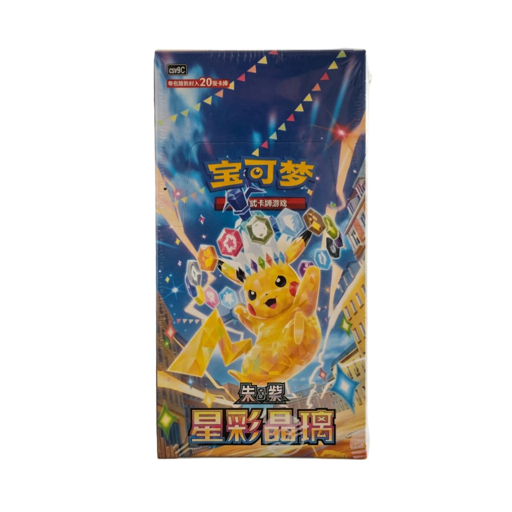 Pokémon - Stellar Crystal CSV9C Jumbo Display boosterów - Chiński