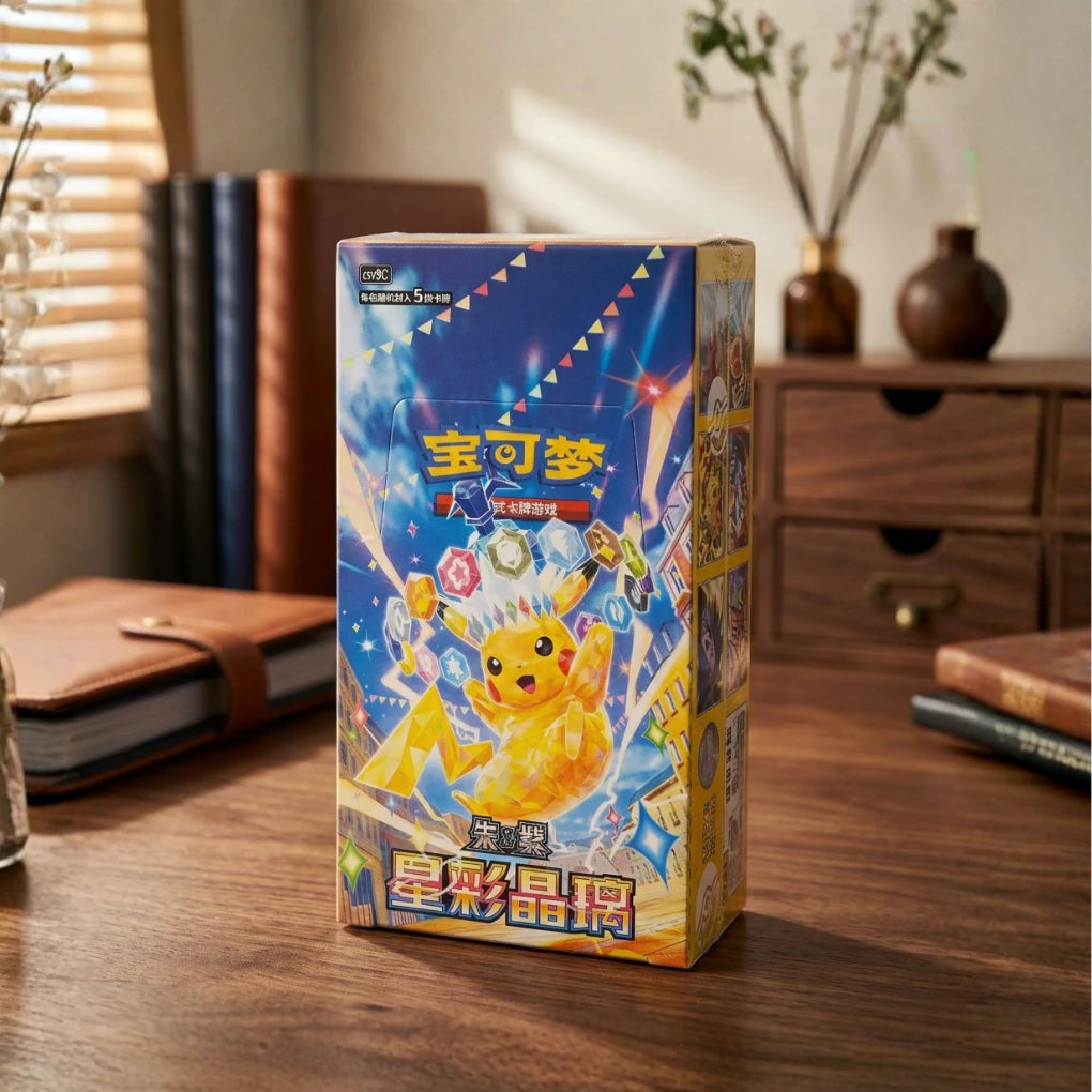 Pokémon - Stellar Crystal Slim Display boosterów - Chiński