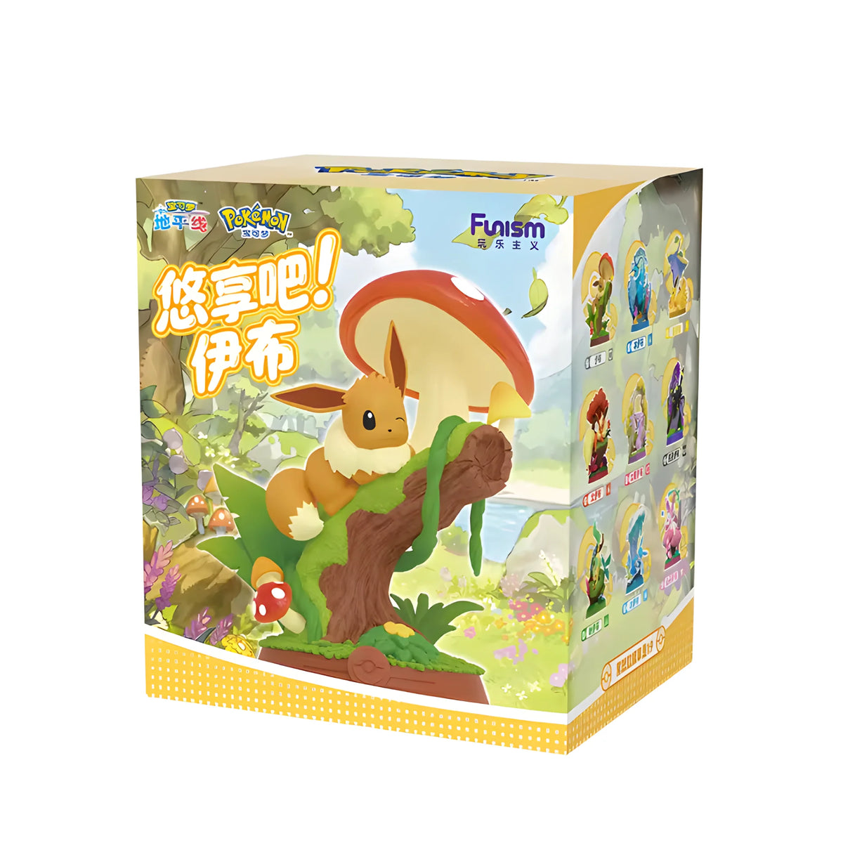 Pokémon Funism Eeveelution Adventure Series figurka Blind Box