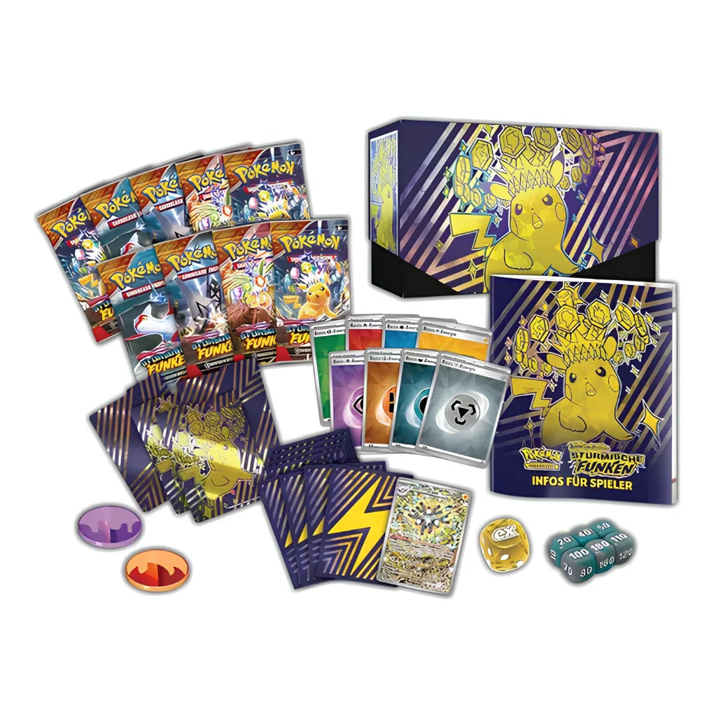 Pokémon - Stürmische Funken Elite trainer box - Niemiecki
