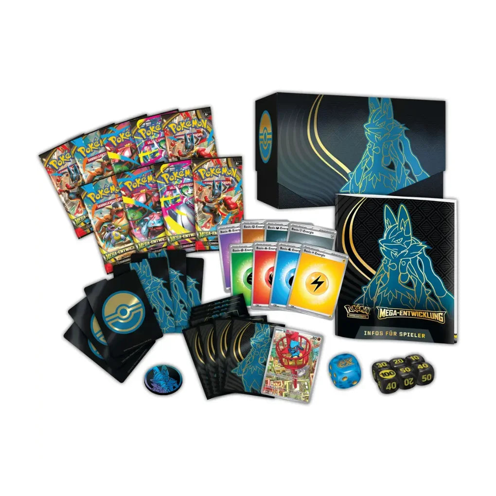 Pokémon - ME01 Lucario Elite trainer box - Niemiecki