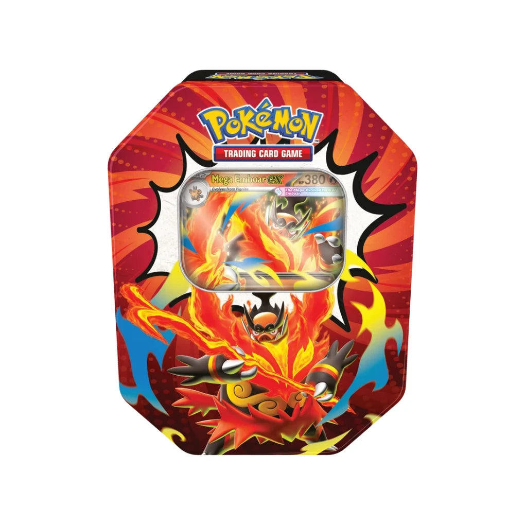 Pokémon - Ascended Heroes Mega Emboar ex Puszka - Angielski