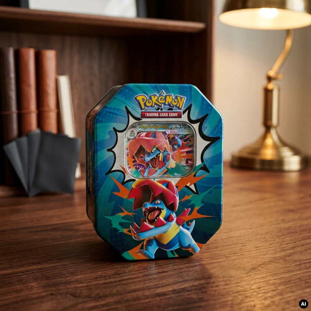 Pokémon - Ascended Heroes Mega Feraligatr ex Puszka - Angielski