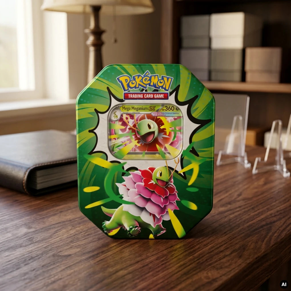 Pokémon - Ascended Heroes Mega Meganium ex Puszka - Angielski