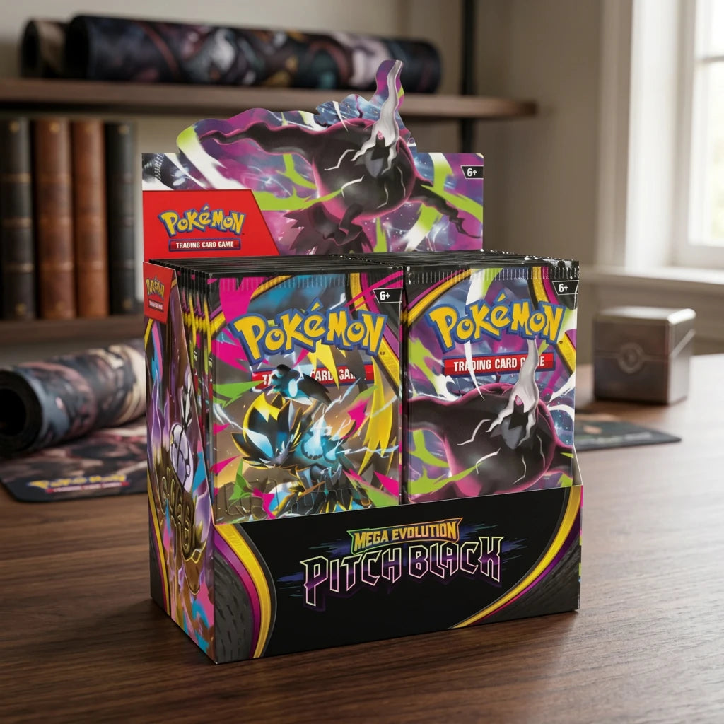 Pokémon - Mega Evolution Pitch Black Booster Box - Angielski