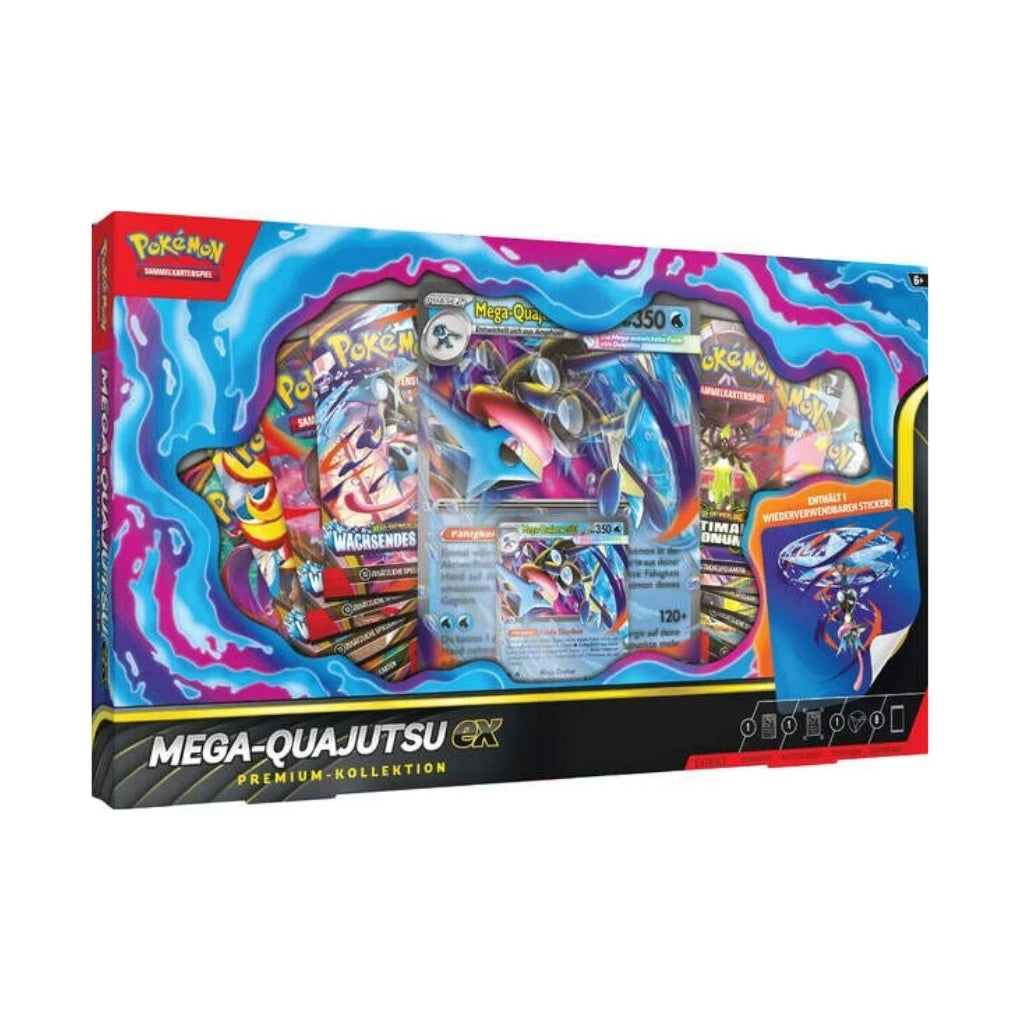 Pokémon - Mega-Quajutsu-ex Kolekcja premium - Niemiecki