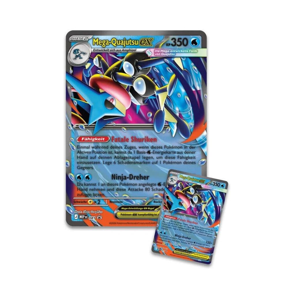 Pokémon - Mega-Quajutsu-ex Kolekcja premium - Niemiecki