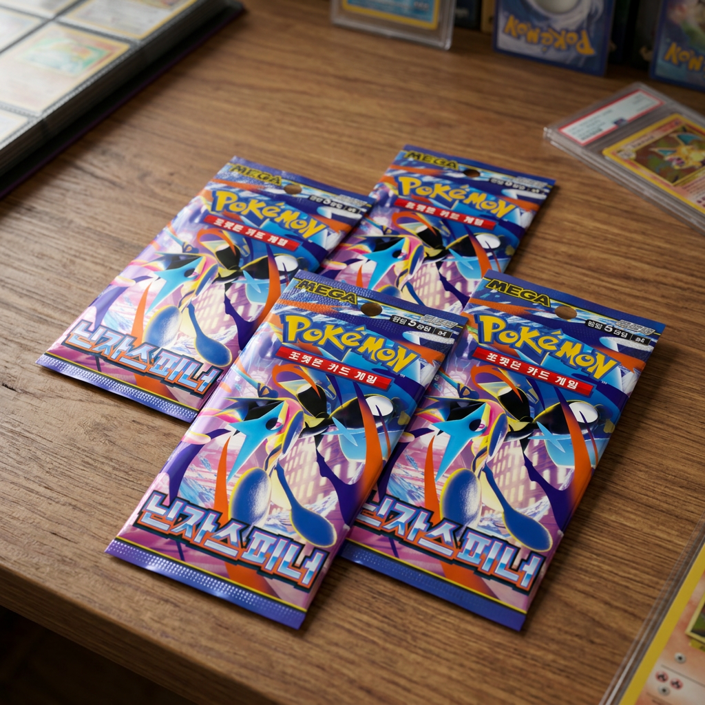 Pokémon - Ninja Spinner Paczka booster - Koreański