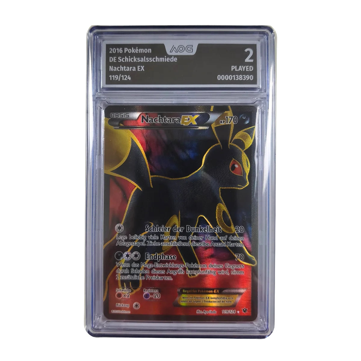 Pokémon - Umbreon EX Full Art #119/124 (Schicksalsschmiede) – AOG 2 Played