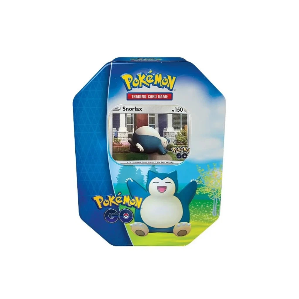Pokémon - Pokémon GO Snorlax Metalowa puszka - Angielski