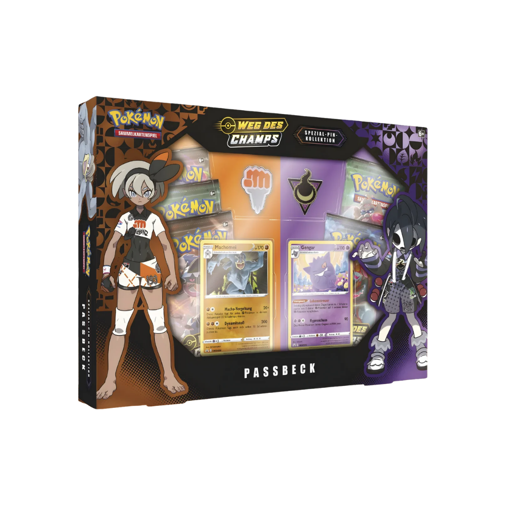 Pokémon - Weg des Champs Passbeck Arena Special Pin Collection - EN