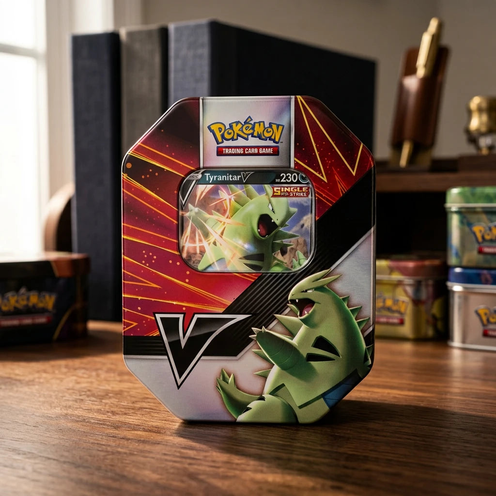 Pokémon - Battle Styles V Strikers Tyranitar-V Puszka - Angielski