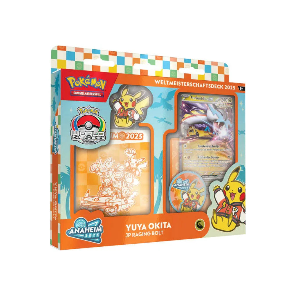Pokémon - Display boosterów Mistrzostw Świata 2025 - Niemiecki