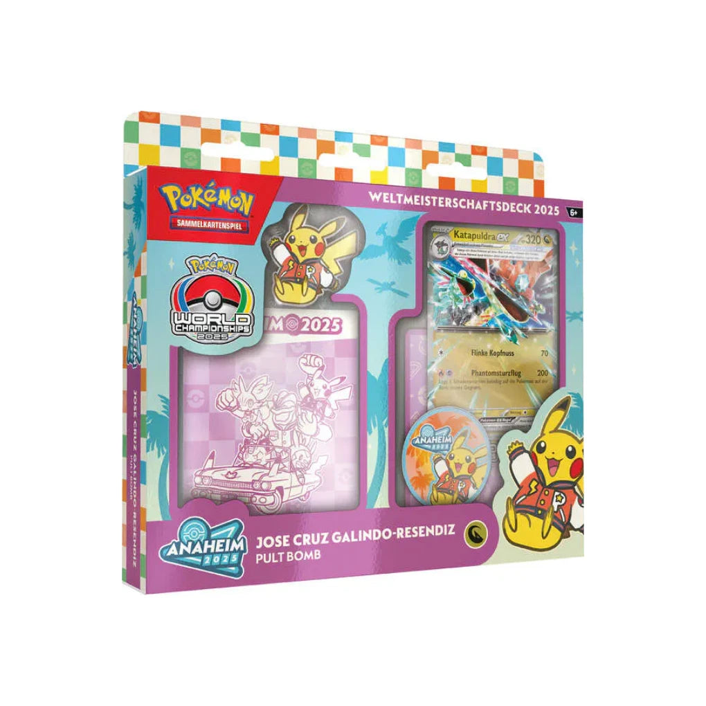 Pokémon - Display boosterów Mistrzostw Świata 2025 - Niemiecki