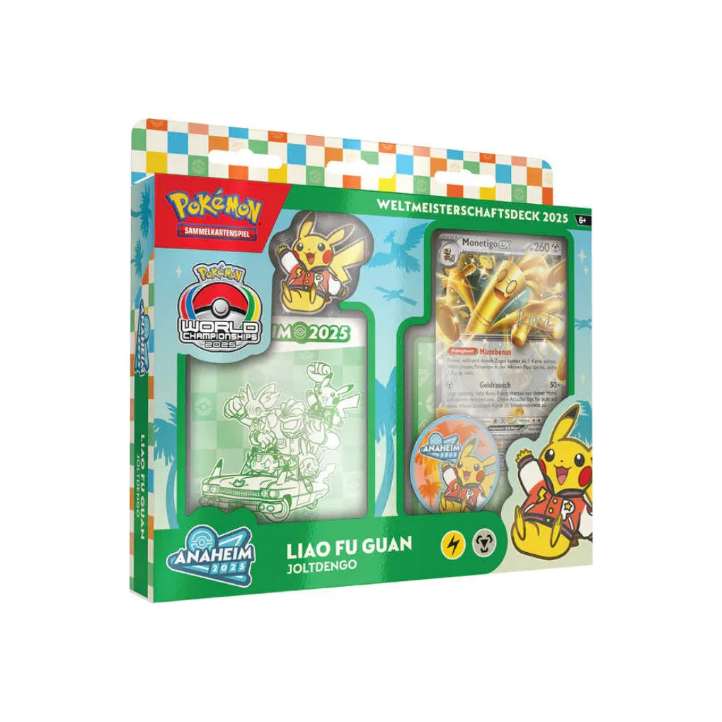 Pokémon - Display boosterów Mistrzostw Świata 2025 - Niemiecki