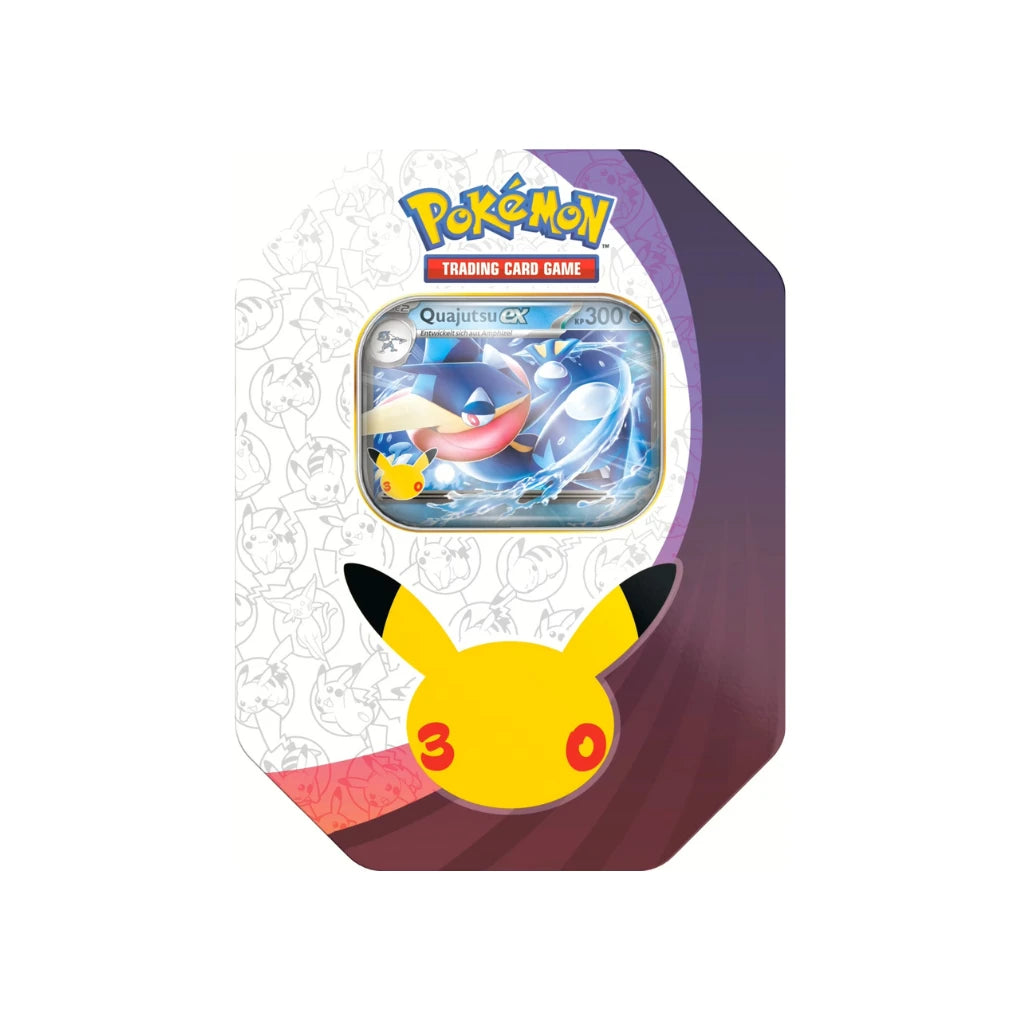 Pokémon - 30 Jahre Tin-Box Nacht Quajutsu-ex - DE