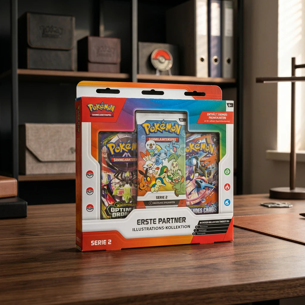Pokémon - First Partner Illustration Collection Box Series 2 - German