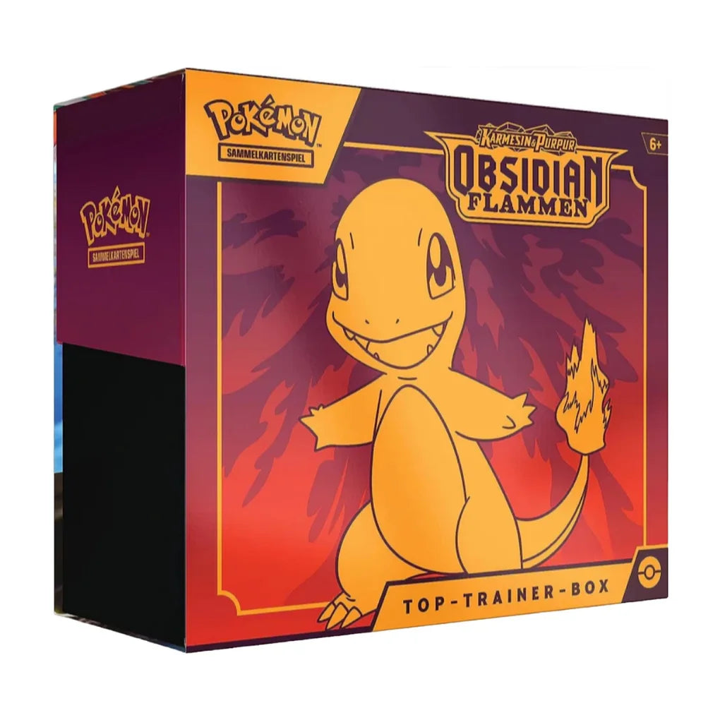 Pokémon - Karmesin & Purpur Obsidianflammen Elite trainer box - Niemiecki
