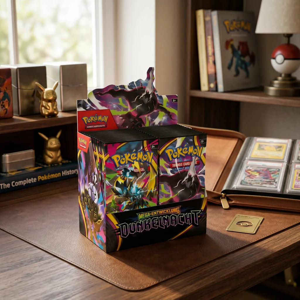 Pokémon - Mega Entwicklung: Dunkelnacht Display boosterów - Niemiecki