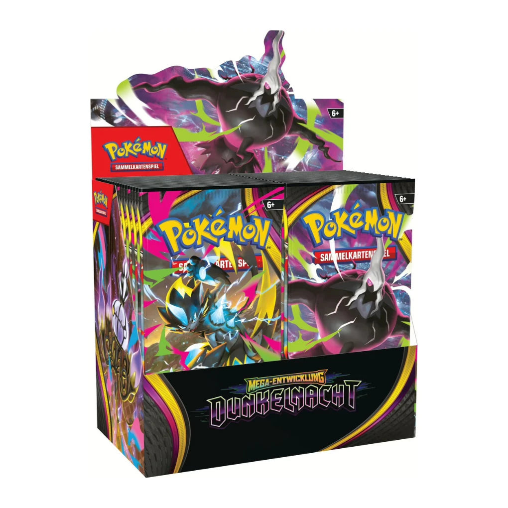 Pokémon - Mega Entwicklung: Dunkelnacht Display boosterów - Niemiecki