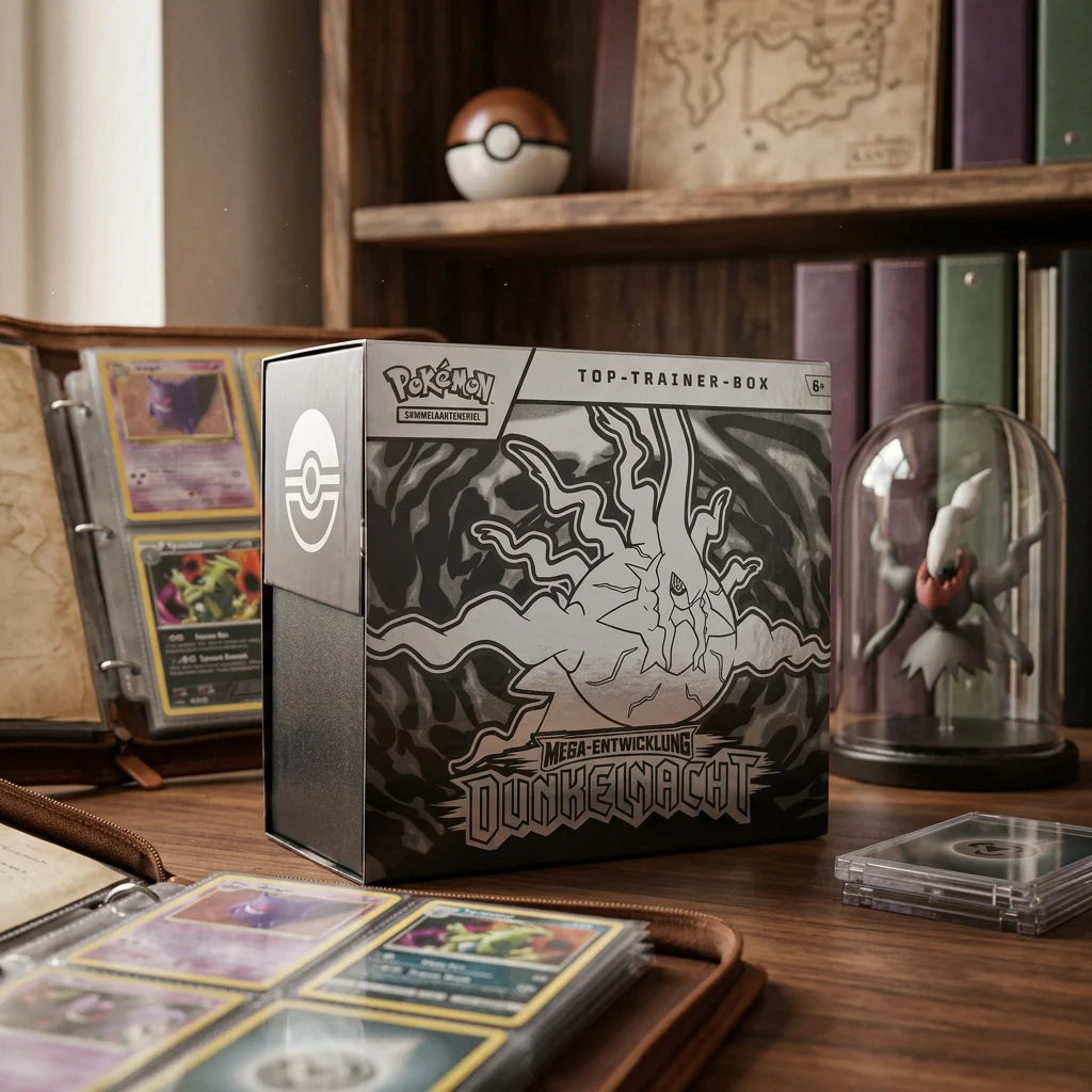 Pokémon - Mega Entwicklung: Dunkelnacht Elite trainer box - Niemiecki