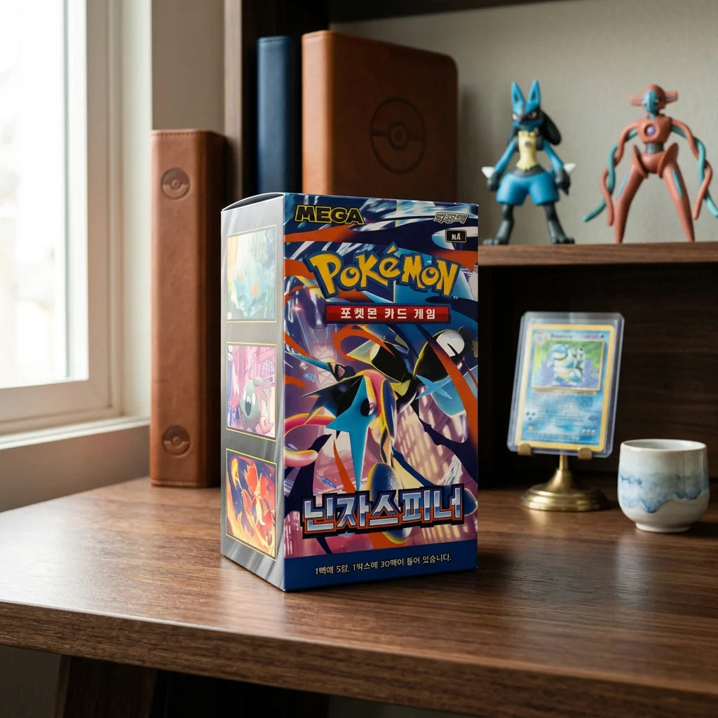 Pokémon - Ninja Spinner Display boosterów - Koreański