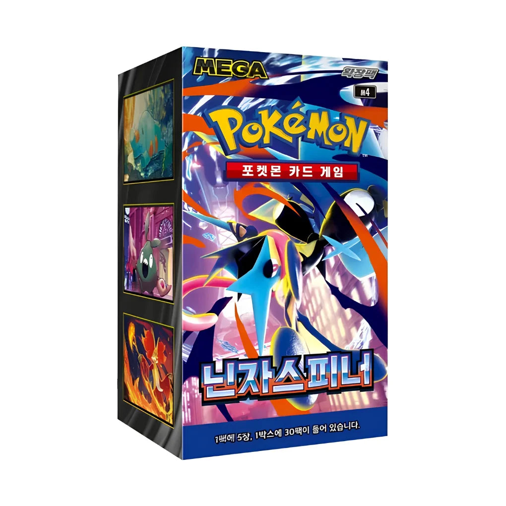 Pokémon - Ninja Spinner Display boosterów - Koreański