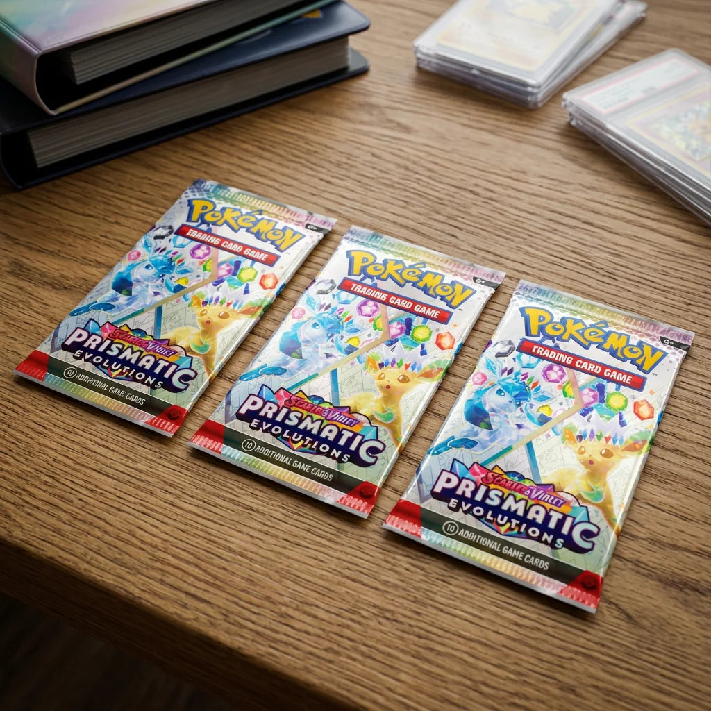 Pokémon Scarlet & Violet Prismatic Evolutions Booster - Angielski