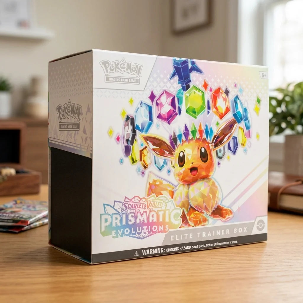 Pokémon - Scarlet & Violet: Prismatic Evolutions Elite trainer box - Angielski