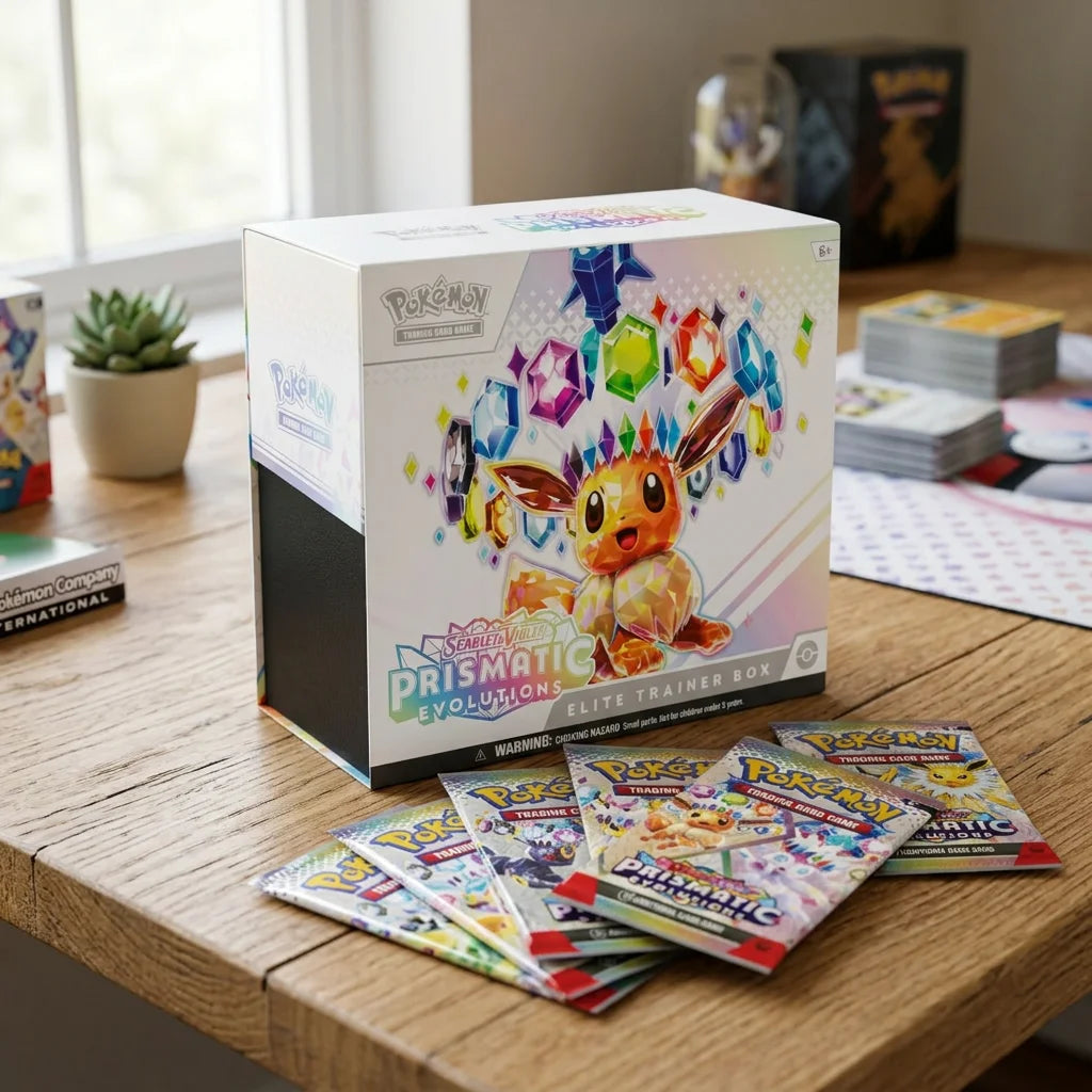Pokémon - Scarlet & Violet: Prismatic Evolutions Elite trainer box - Angielski