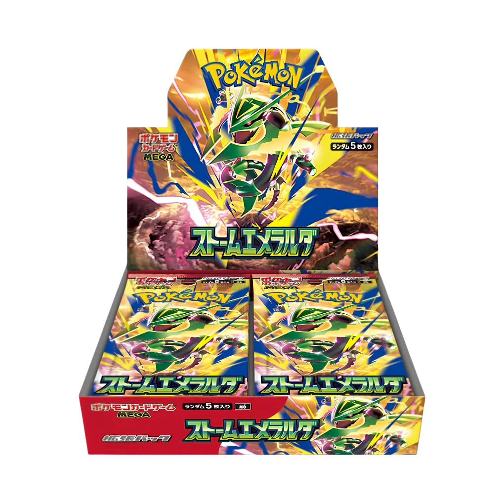 Pokémon - Storm Emeralda 30er Display boosterów - JPN
