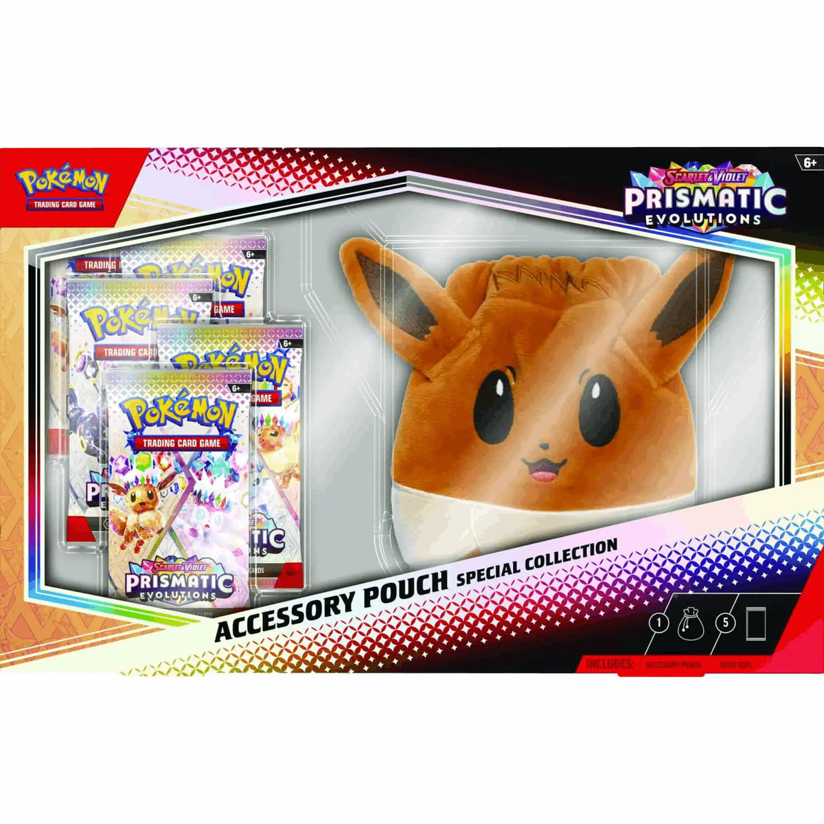 Pokémon - Prismatic Evolutions Accesory Pouch Special Collection - EN