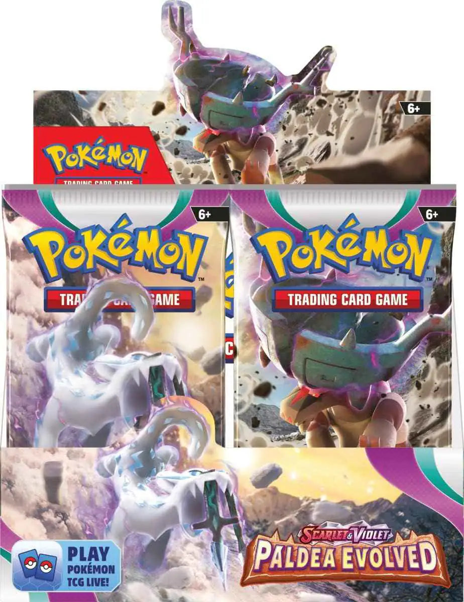 Pokémon - Scarlet & Violet: Paldea Evolved Booster Display Box - EN