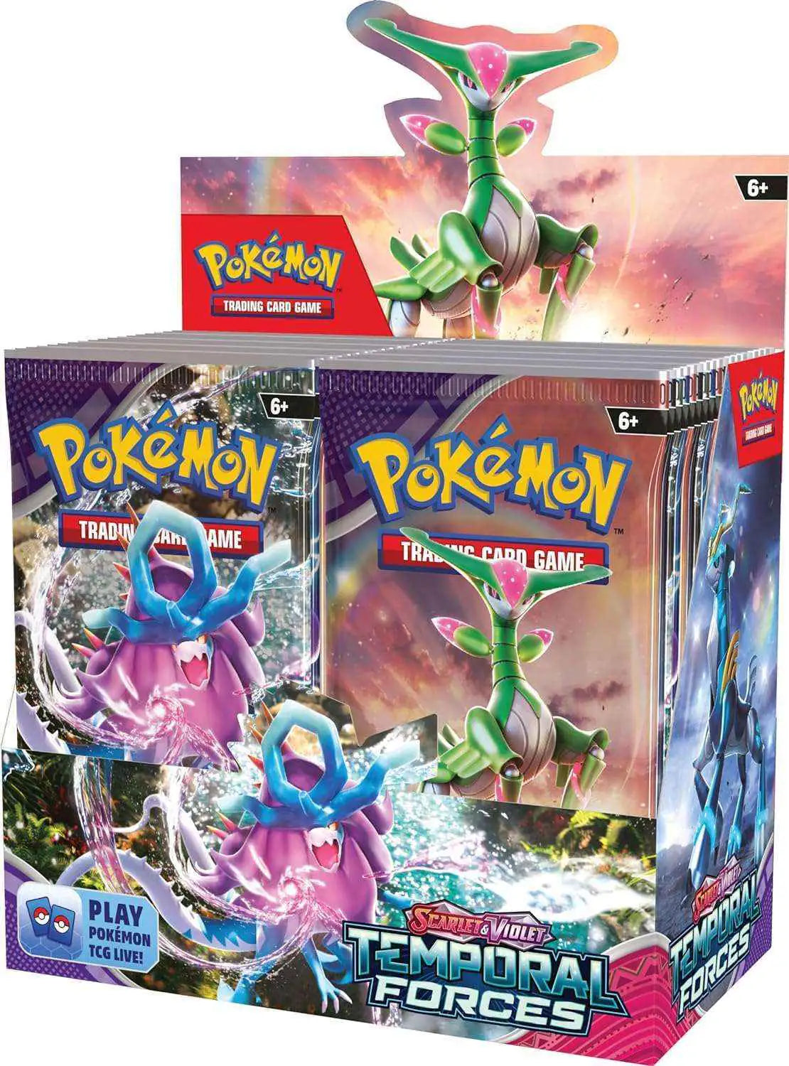 Pokémon - Scarlet & Violet: Temporal Forces Booster Display - EN