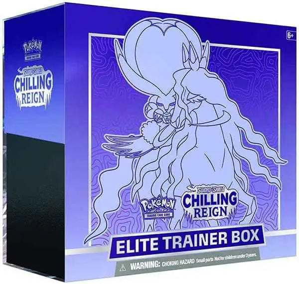 Pokémon - Sword & Shield: Chilling Reign Elite Trainer Box (lila) - EN