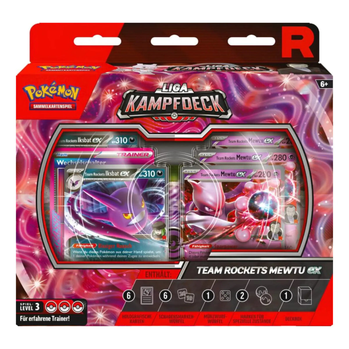 Pokémon - Team Rockets Mewtu-ex Liga-Kampfdeck - DE