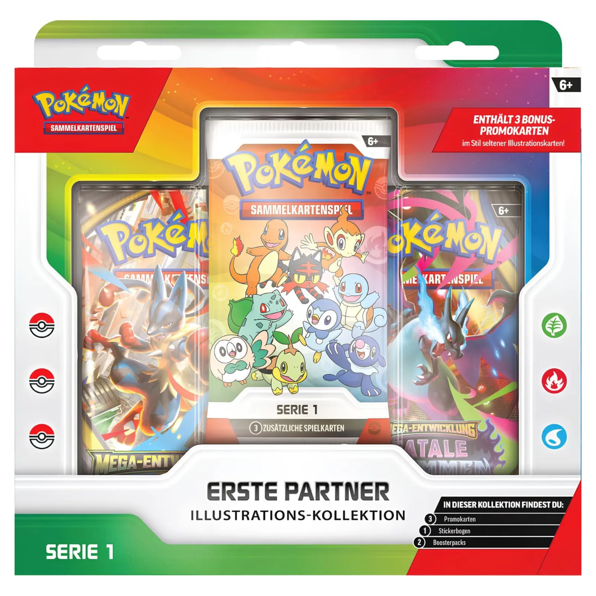 Pokémon - First Partner Illustration Collection Box Series 1 - EN