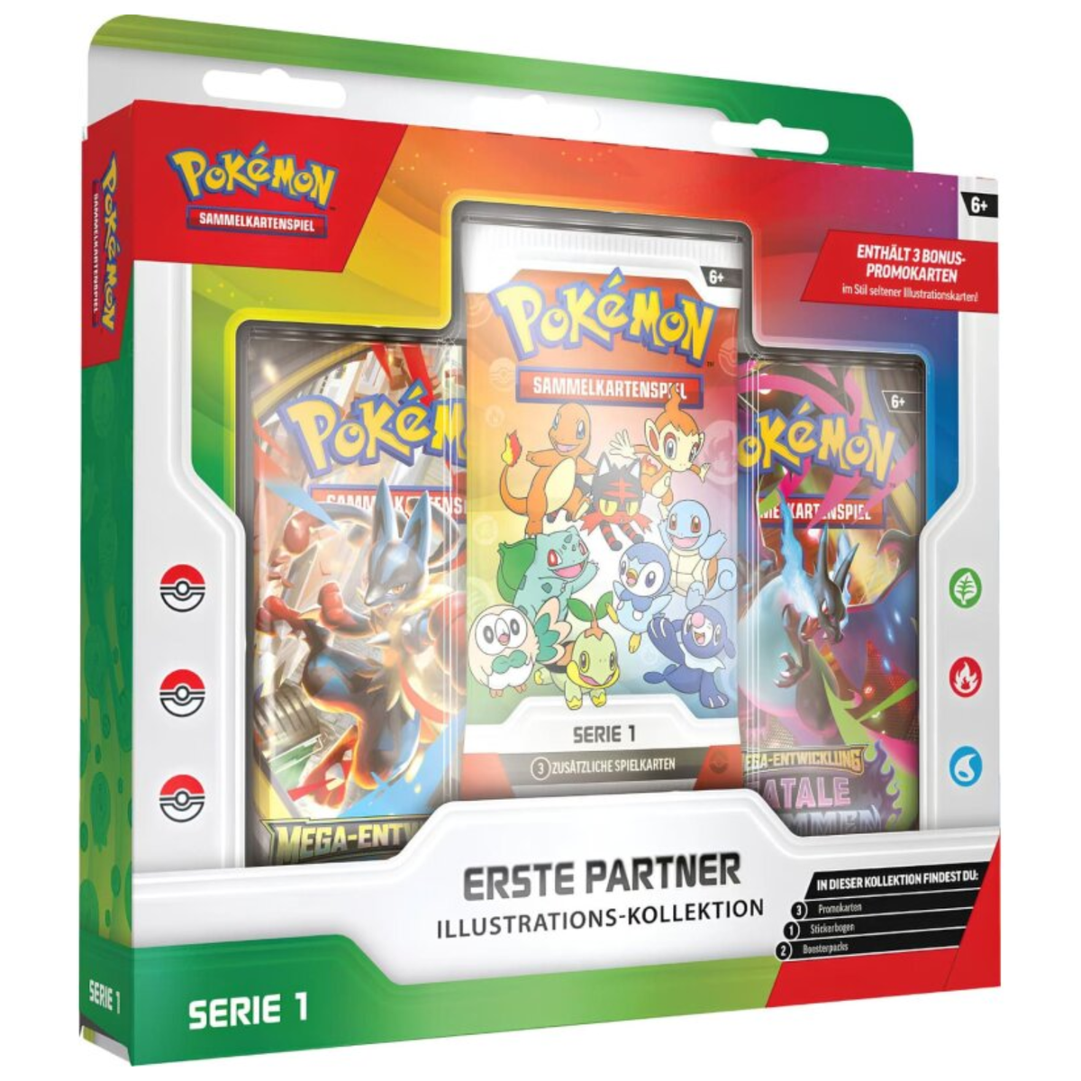Pokémon - First Partner Illustration Collection Box Series 1 - EN