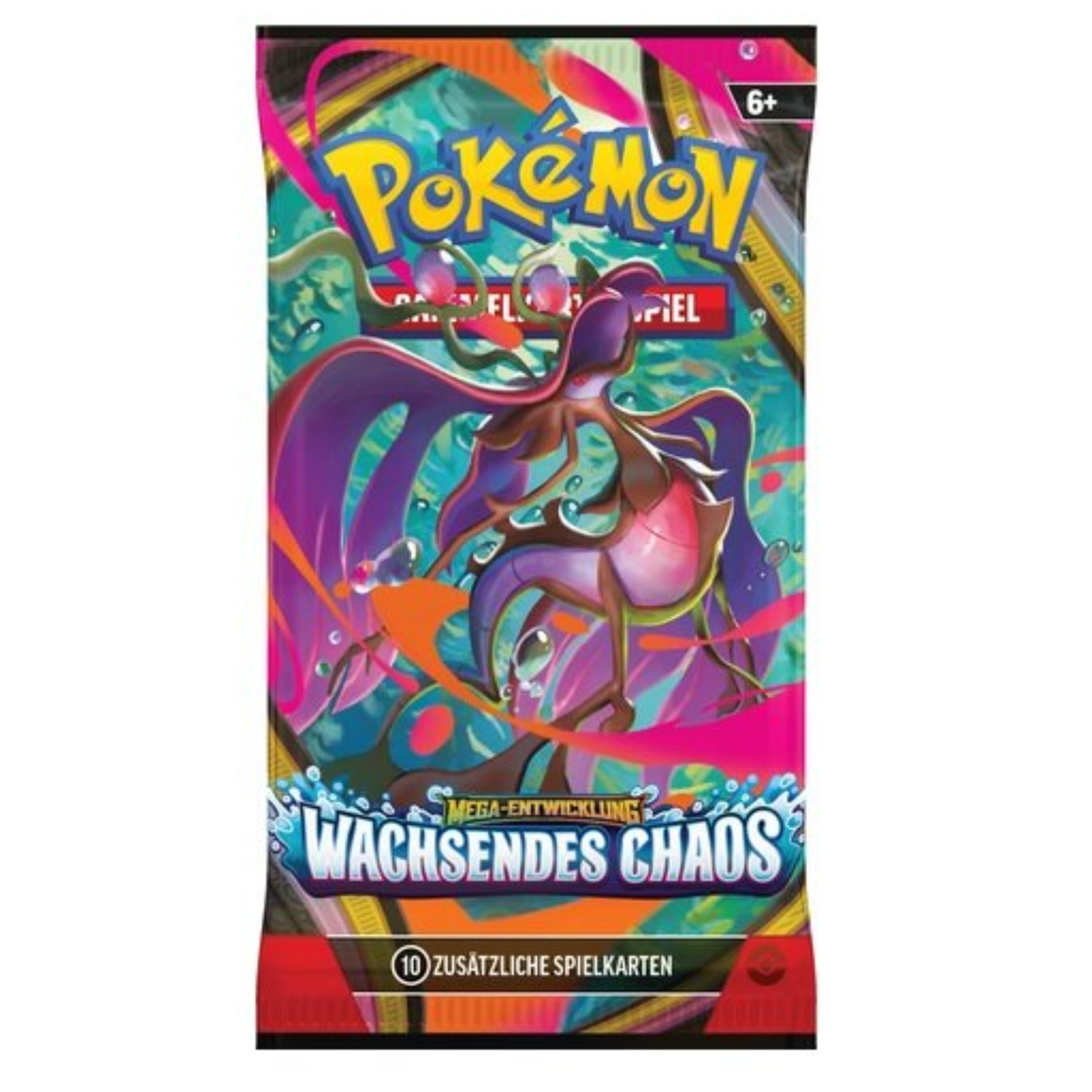 Pokémon - Mega-Entwicklung: Wachsendes Chaos Display boosterów - Niemiecki